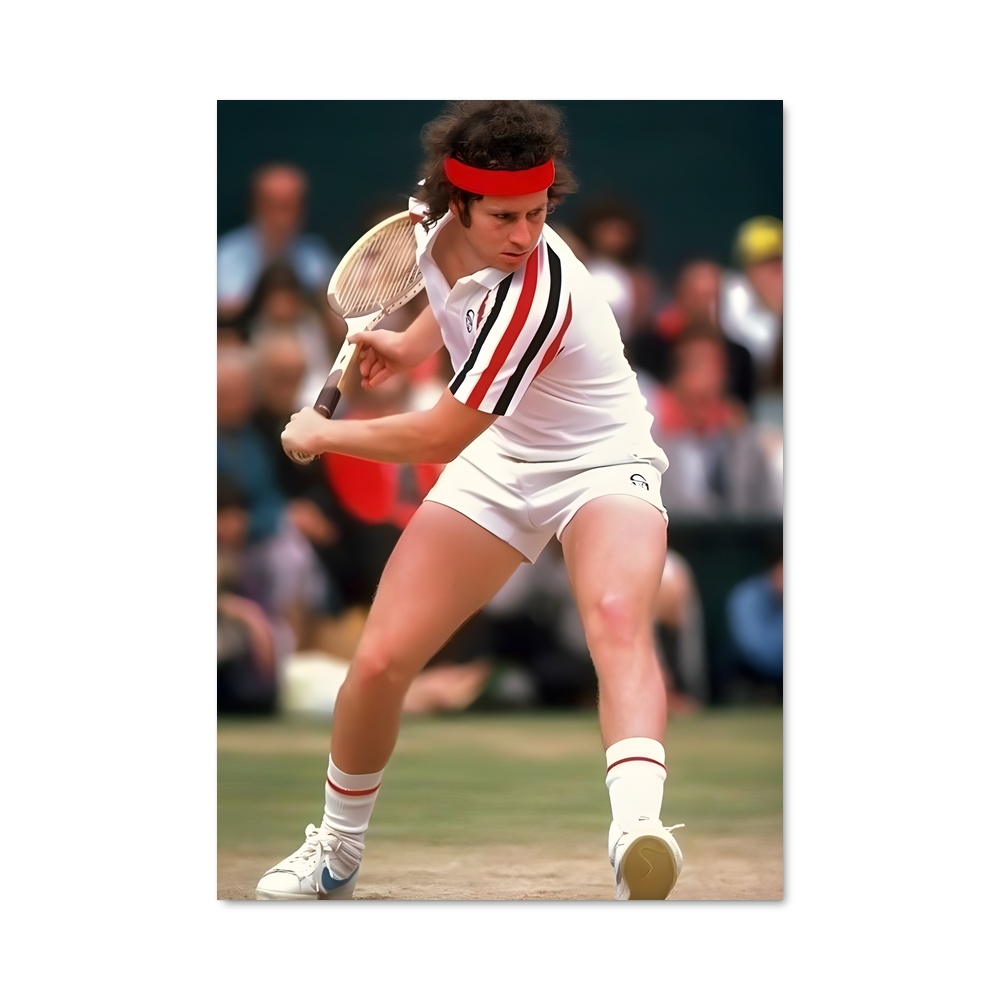 Poster John mcenroe joueuse